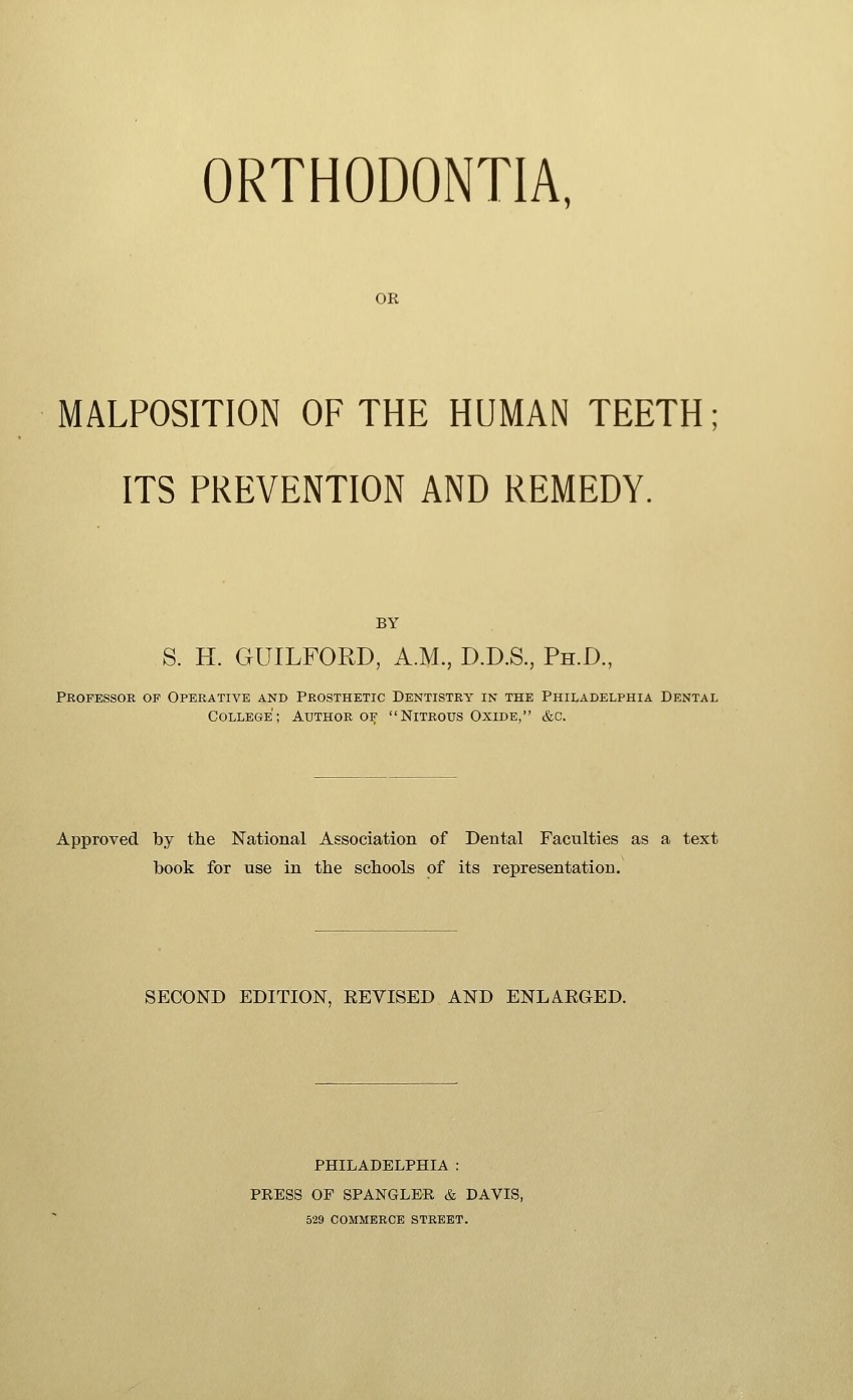 1889_Orthodontia_Guilford S H