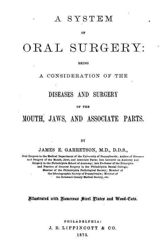 1873_�K���b�g�\��_A system of Oral Surgery